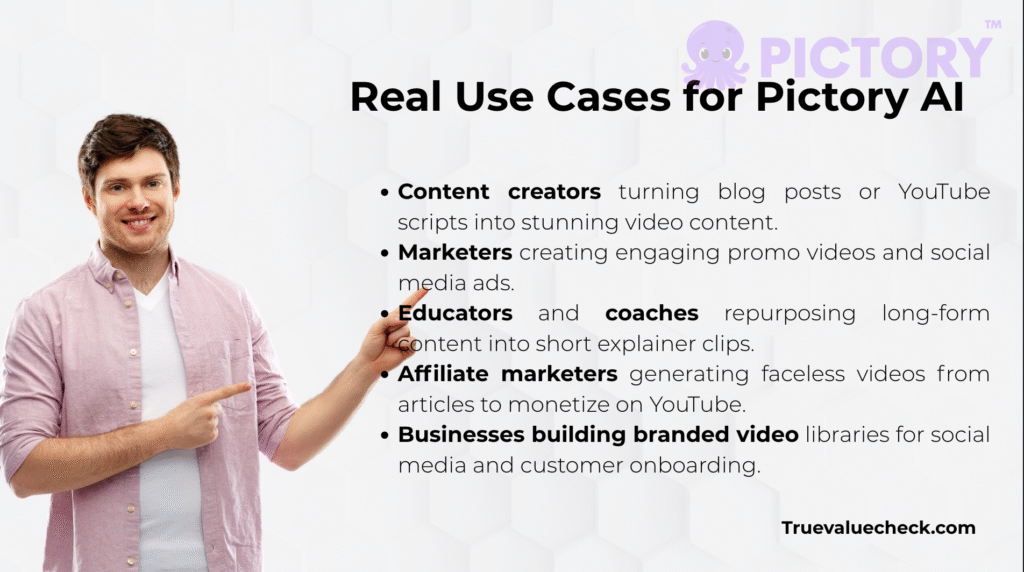 Pictory AI Review 2025 real usecases