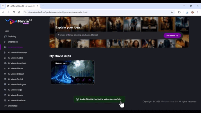 ai movie maker 2.0 review features