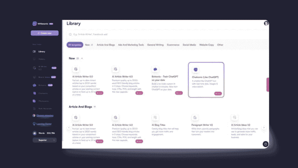 gravitywrite alternative -writesonic review